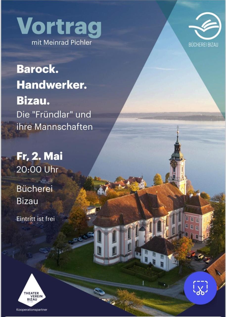 Plakat Barockbaumeister Vortrag