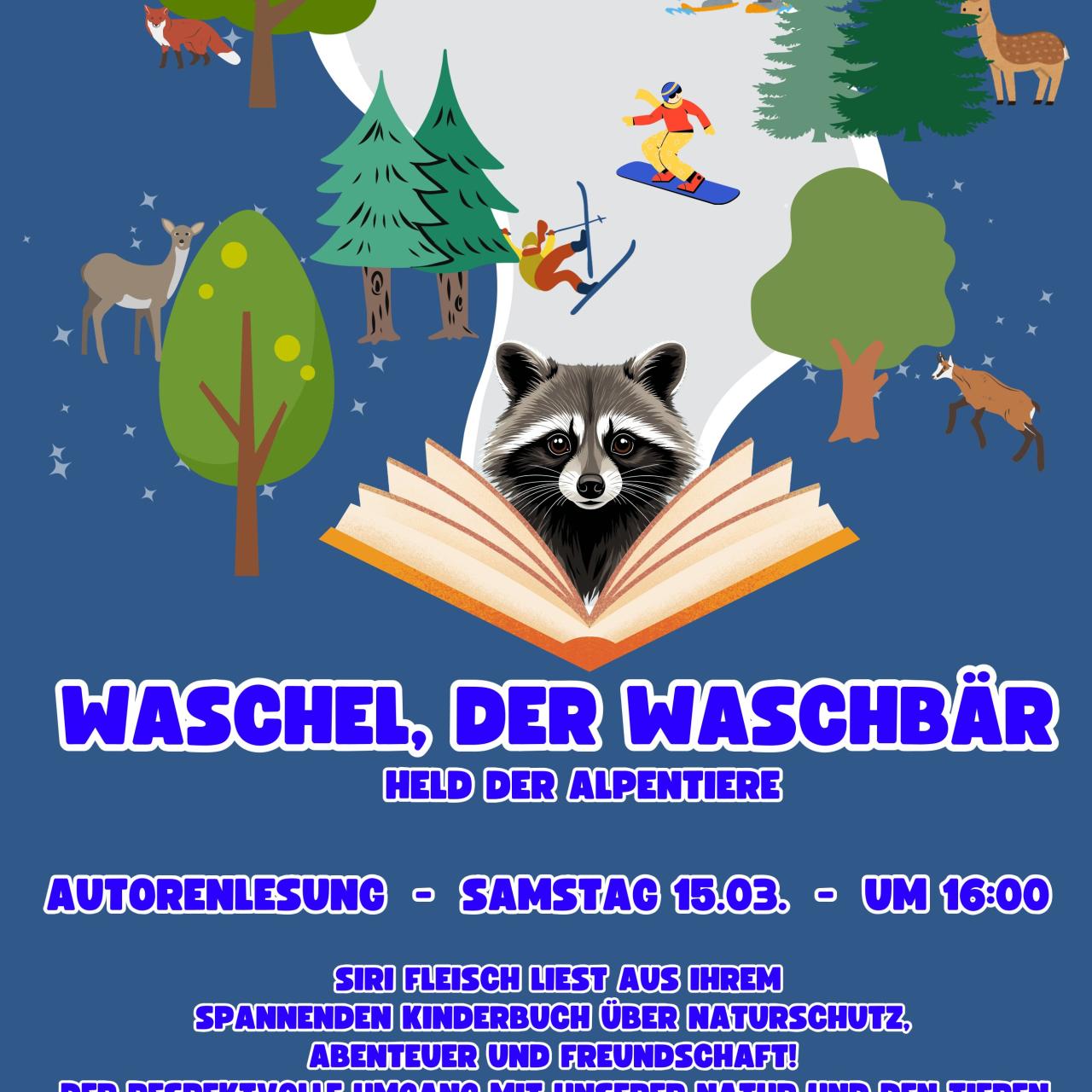 Plakat Lesung Siri Fleisch
