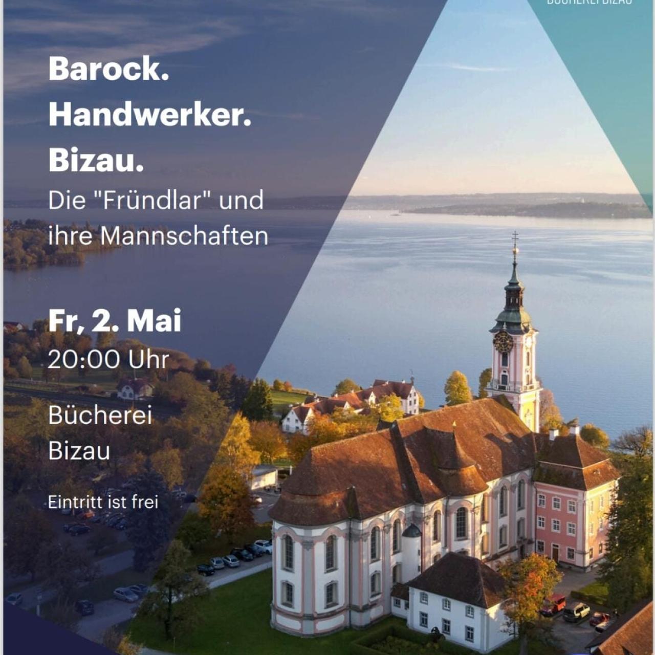 Plakat Barockbaumeister Vortrag